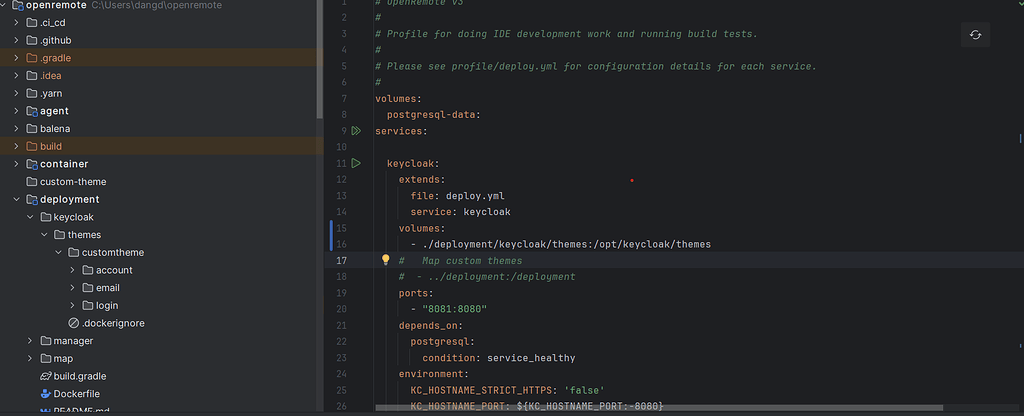 Issue with custom theme Keycloak for openremote - Custom Deployment ...