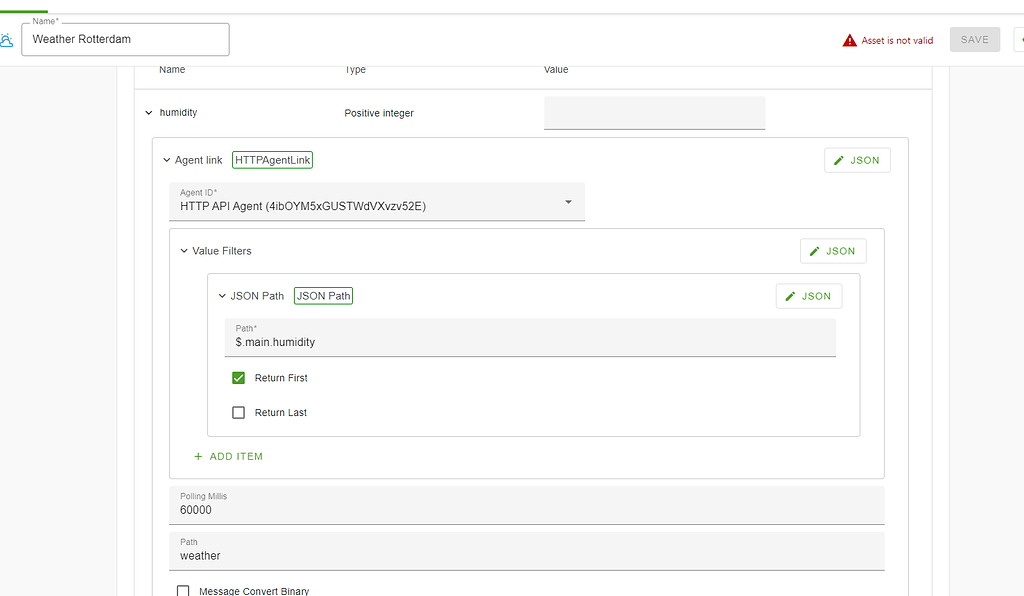 Weather API Tutorial - Manager UI - OpenRemote